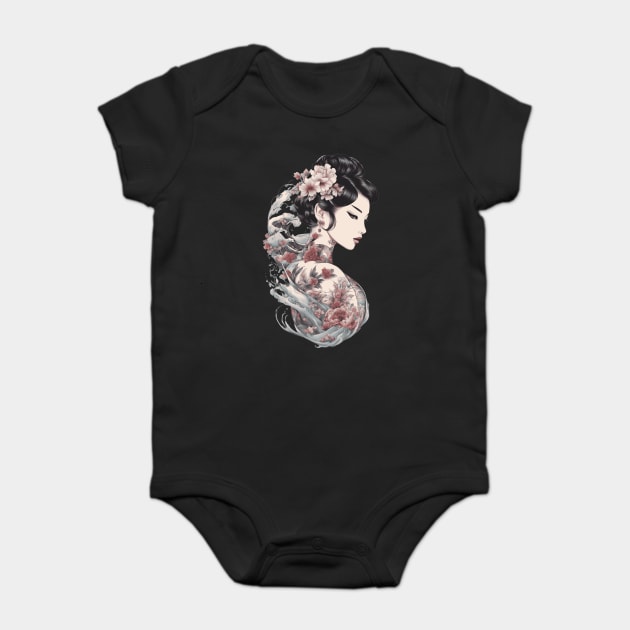 Feminine Energy Baby Bodysuit by animegirlnft